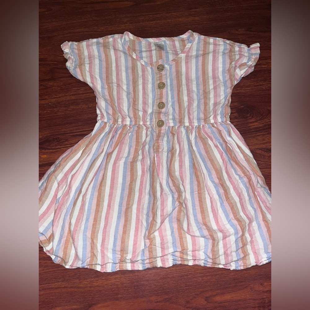 Carters girls striped dress